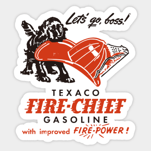 FIRE CHIEF Sticker